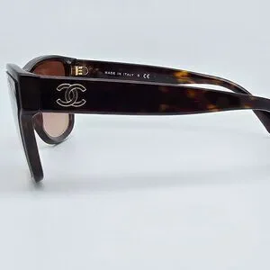 Chanel 5386 C. 714/S5 Tortoise Frame Lens Brown Gradient Sunglasses w/ Case 60mm CHANEL | Accessories | Chanel 5386 C 74s5 Tortoise Frame  main image 3